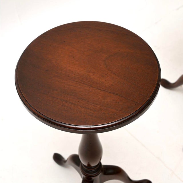 1950s Georgian Wine Tables, 1950s, Set of 2 For Sale - Image 5 of 8