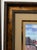 Brown Late 20th Century Robert Duval European Village Landscape Print in Decorative Arts, Inc. Designer Frame For Sale - Image 8 of 10