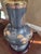 Vintage Pewter & Brass Asian Chinoiserie Jar Lamp For Sale - Image 10 of 11