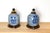 Chinese Pair of Vintage Blue & White Ginger Table Lamp For Sale - Image 3 of 9