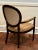 French Baker Milling Road Louis XVI Style Mahogany Bergère Armchair For Sale - Image 3 of 9