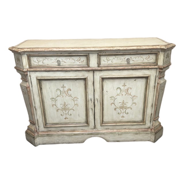 Century Furniture Italian Provincial Painted Sideboard For Sale