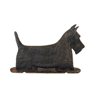 Black Scotty Cast Iron Boot Scraper For Sale