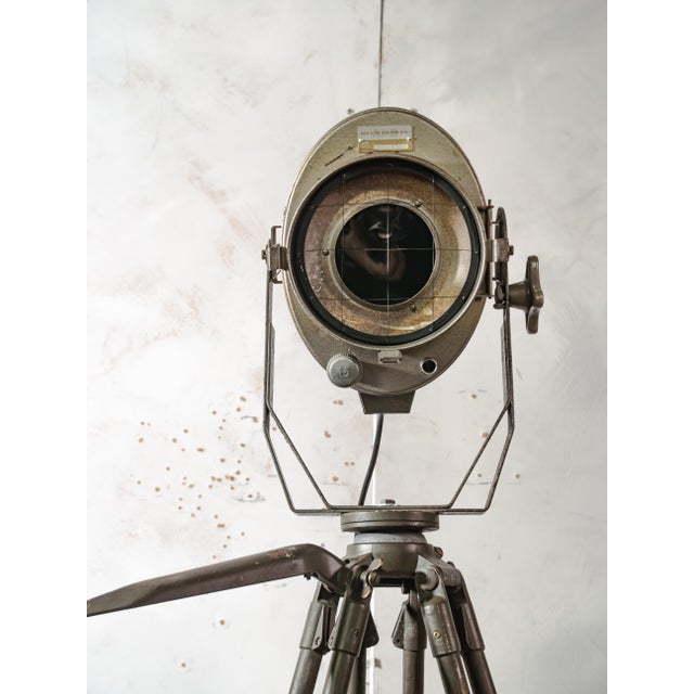 1960s Industrial Theater Spotlight Floor Lamp from ADB, Belgium, 1960s For Sale - Image 5 of 15