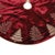 Kenneth Ludwig Chicago Embroidered EverGreen Tree Skirt 48"D For Sale - Image 4 of 4