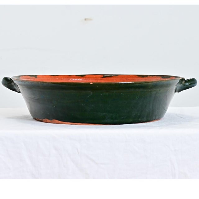 French Provincial French 19th Century Haute-Savoie Pottery Tian Bowl For Sale - Image 3 of 8