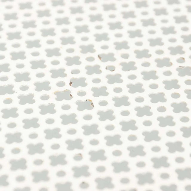 Mathieu Matégot Enameled Metal Plate from Mathieu Matégot, 1950s For Sale - Image 4 of 11