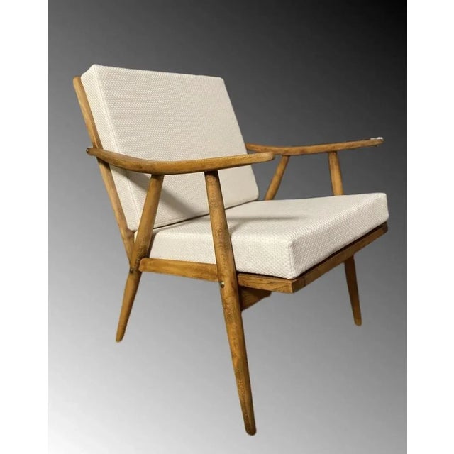 1960s Set of Wooden Armchairs by Jaroslav Smidek for TON, 1960s For Sale - Image 5 of 8