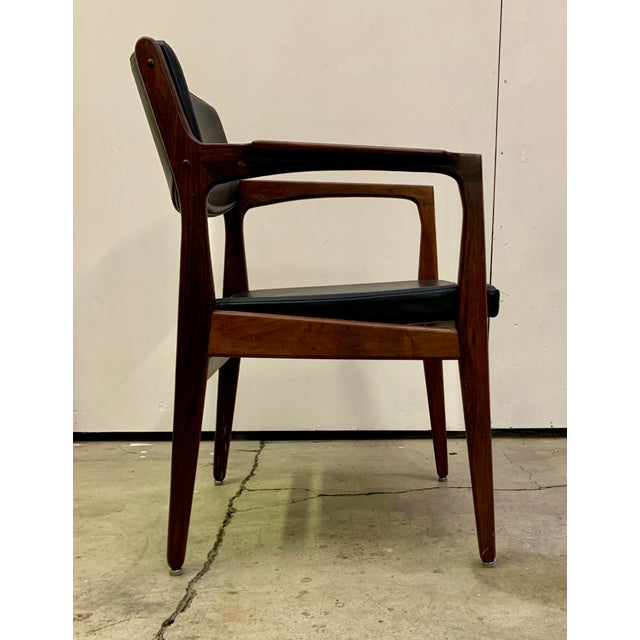 1960s Danish Rosewood Armchair For Sale - Image 11 of 18