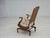 Danish Highback Rocking Chair in Handwoven Wool and Ash, 1930s For Sale - Image 18 of 18