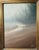 1970s Contemporary Original JMP Foggy Coastline Seascape Beach Oil Painting on Board For Sale - Image 9 of 11