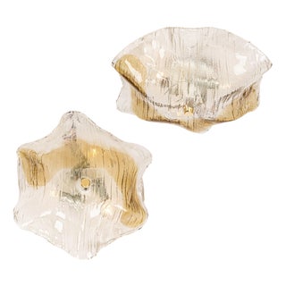 Large Austrian Flush Mount Lights from Kalmar, 1970s For Sale