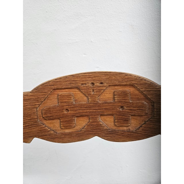 Mid-Century Danish Oak Dining Chairs by Henning Kjærnulf, 1960s, Set of 6 For Sale - Image 10 of 12