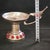 Silver Metal Bird-Handled Altar Candle Holder With Red Jewels For Sale - Image 8 of 10
