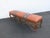 French Heavy Carved Extra Long Upholstered Bed End Hallway Bench 6923 For Sale - Image 9 of 18
