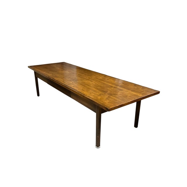 Mid-Century Modern Mid-Century Dark Walnut Coffee Table For Sale - Image 3 of 11