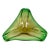 Green Mid-Century Atomic Italian Murano Green Art Glass Centerpiece Bowl For Sale - Image 8 of 8