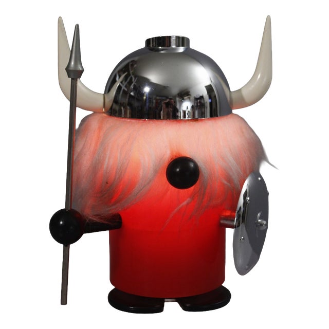 Vintage Olaf The Viking Lamp by Timer Ferrari, 1960s For Sale