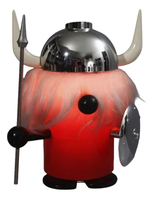 Vintage Olaf The Viking Lamp by Timer Ferrari, 1960s