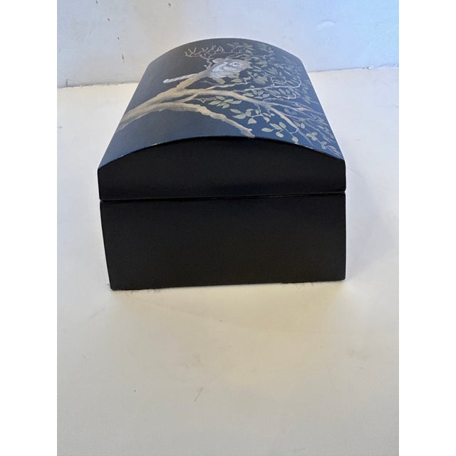 One of a Kind Hand Painted Decorative Box For Sale In Philadelphia - Image 6 of 14