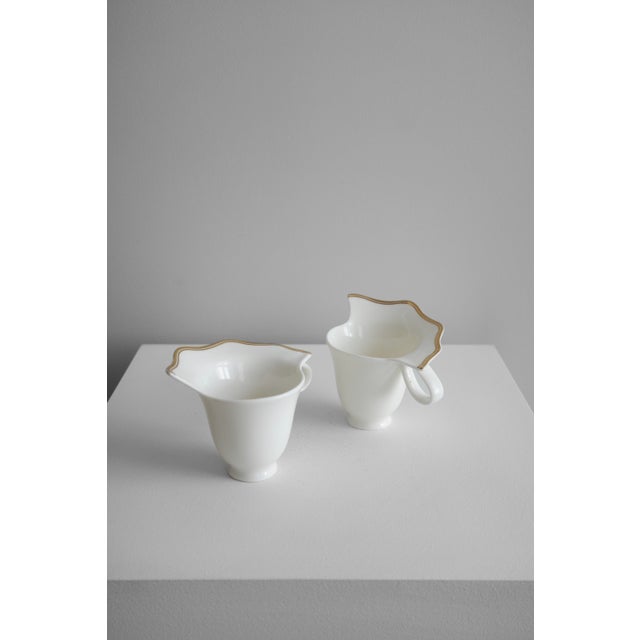 The porcelain breakfast set was designed by Bořek Šípek for the Italian brand Driade. The set consists of two plates, two...