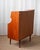 1960s Danish Teak Secretary Desk Attributed to Gunnar Falsig - Sliding Glass Doors For Sale - Image 12 of 18