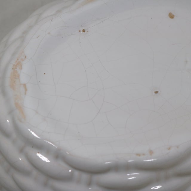 Large 19th Century Staffordshire Bisque Hen on Nest For Sale - Image 11 of 15