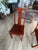 1990s Vintage Chinese Solid Rosewood Dining Set (Seats 8) + Custom Glass Top For Sale - Image 5 of 5
