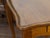 Brown French 19th Century Louis XV Style Walnut Side Table with Serpentine Tray Top For Sale - Image 8 of 9
