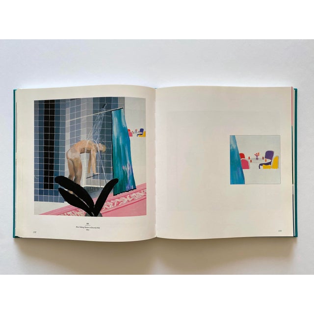 David Hockney " David Hockney : A Retrospective " Vintage 1988 First Edition Hardcover Pop Art Exhibition Book For Sale - Image 4 of 18