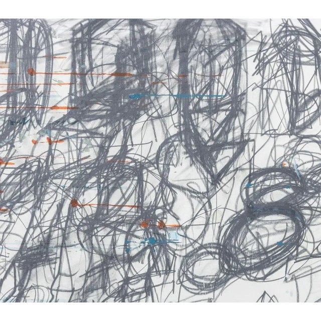 Contemporary Elfi Schuselka Abstract Composition Mixed Media For Sale - Image 3 of 5