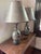 Black 1960s Pair of Lamps With Shades For Sale - Image 8 of 8