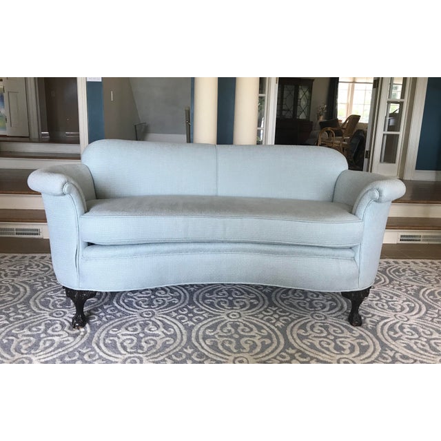 Light Blue French Settee Chairish