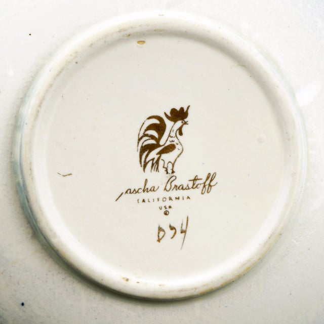 Mid Century Sascha Brastoff Pitcher Hand Painted With Decorated Camels 1950’s For Sale - Image 11 of 11