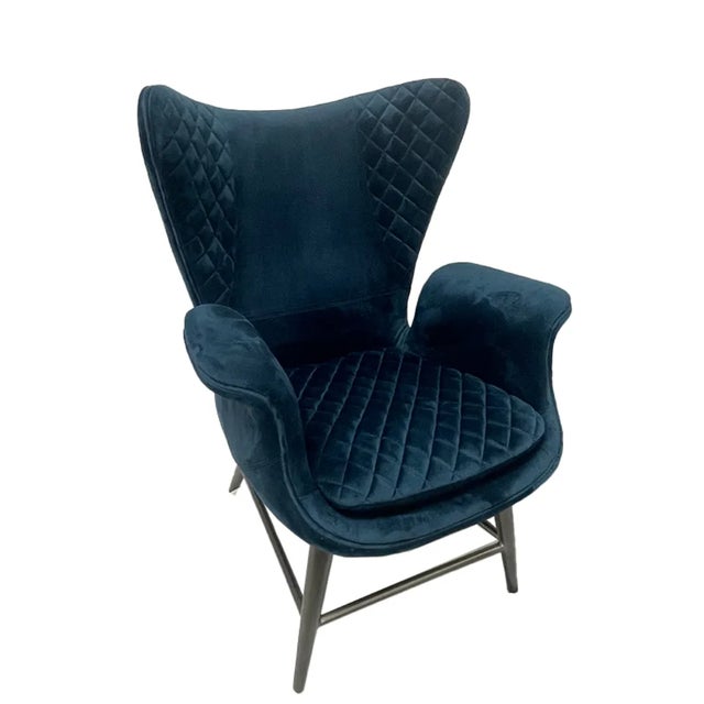 Occasional Upholstered Chairs The legs have been treated very nicely, but the velvet upholstery of this chair has received...