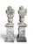 Ceramic Italian Artist, Cherub Sculptures on Pedestals, 19th Century, Terracotta, Set of 2 For Sale - Image 7 of 12