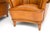 Brown Vintage Swedish Leather Club Armchairs, 1940s, Set of 2, Set of 2 For Sale - Image 8 of 9