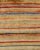 Blue Mid 20th Century Vintage Turkish Angora Tulu Rug With Stripe Design in Yellow, Green, Red & Blue For Sale - Image 8 of 12
