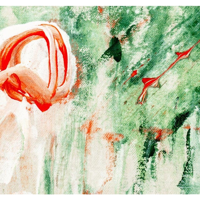 Elfi Schuselka (Austrian, b. 1940), Abstract Composition Diptych, Acrylic on Canvas, each stamped "Studio Elfi Schuselka"...