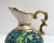 Vintage 24k Gold Faience Vase, Belgium, 1950s For Sale - Image 7 of 9