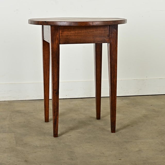Brown French 19th Century Walnut Side Table For Sale - Image 8 of 10