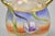 Antique Nippon Moriage Hand Painted Porcelain Purple Iris & Gold Gilt Vase Pair For Sale - Image 14 of 18