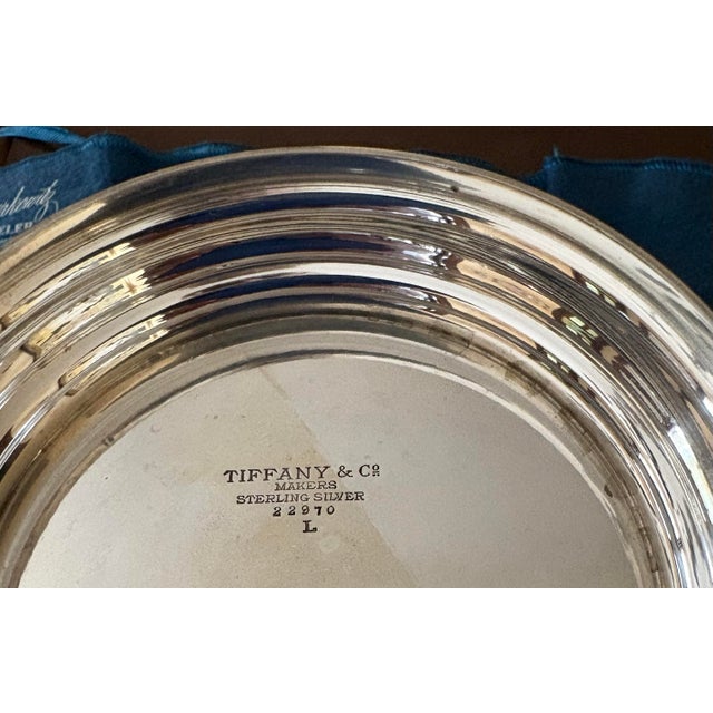 Traditional 1950's Tiffany Sterling Silver Bowl For Sale - Image 3 of 9