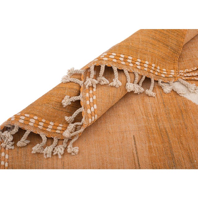 Textile Premium Handwoven Moroccan Wool Rug | 8'0" X 4'11" | One of a Kind For Sale - Image 7 of 7