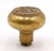 Traditional Antique Brass Emblematic Saint Regis Guest Room Door Knob For Sale - Image 3 of 4