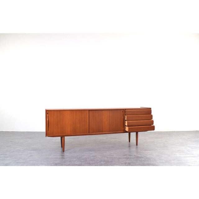 Mid-Century Modern Mid-Century Modern Danish Teak Sideboard, 1960s For Sale - Image 3 of 18