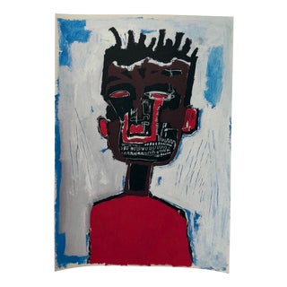 Jean Michel Basquiat, Self Portrait, Print For Sale