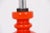Danish Orange Red Glass Pendant Lamp, 1950s For Sale - Image 4 of 6
