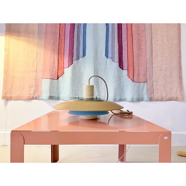 Vintage Bi-Colours Pendant Lamp, Denmark, 1980 For Sale - Image 13 of 16
