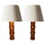 Cylindrical Wooden Table Lamps, France, 1990s, Set of 2 For Sale - Image 14 of 14